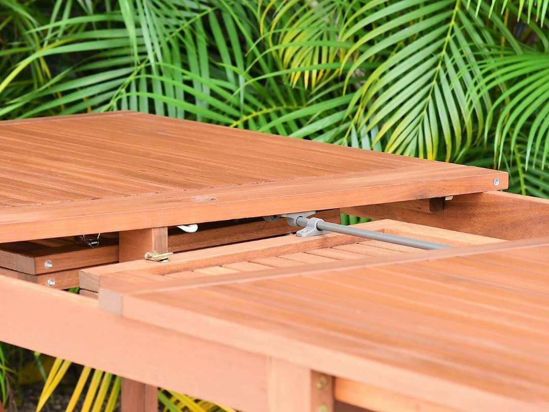 International Home Miami Amazonia Wood Outdoor Dining Set