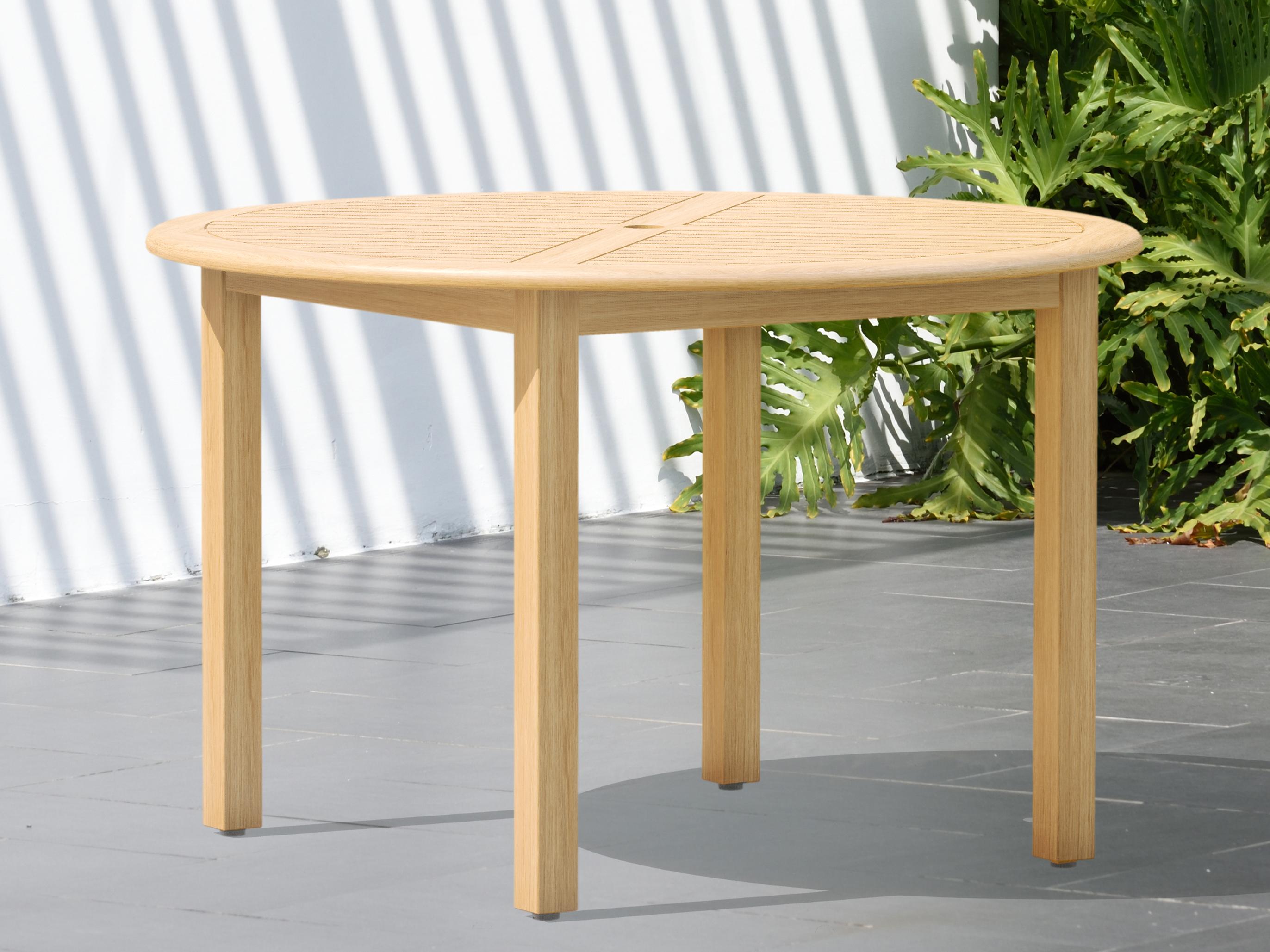 International Home Miami Amazonia Teak Outdoor Dining Set