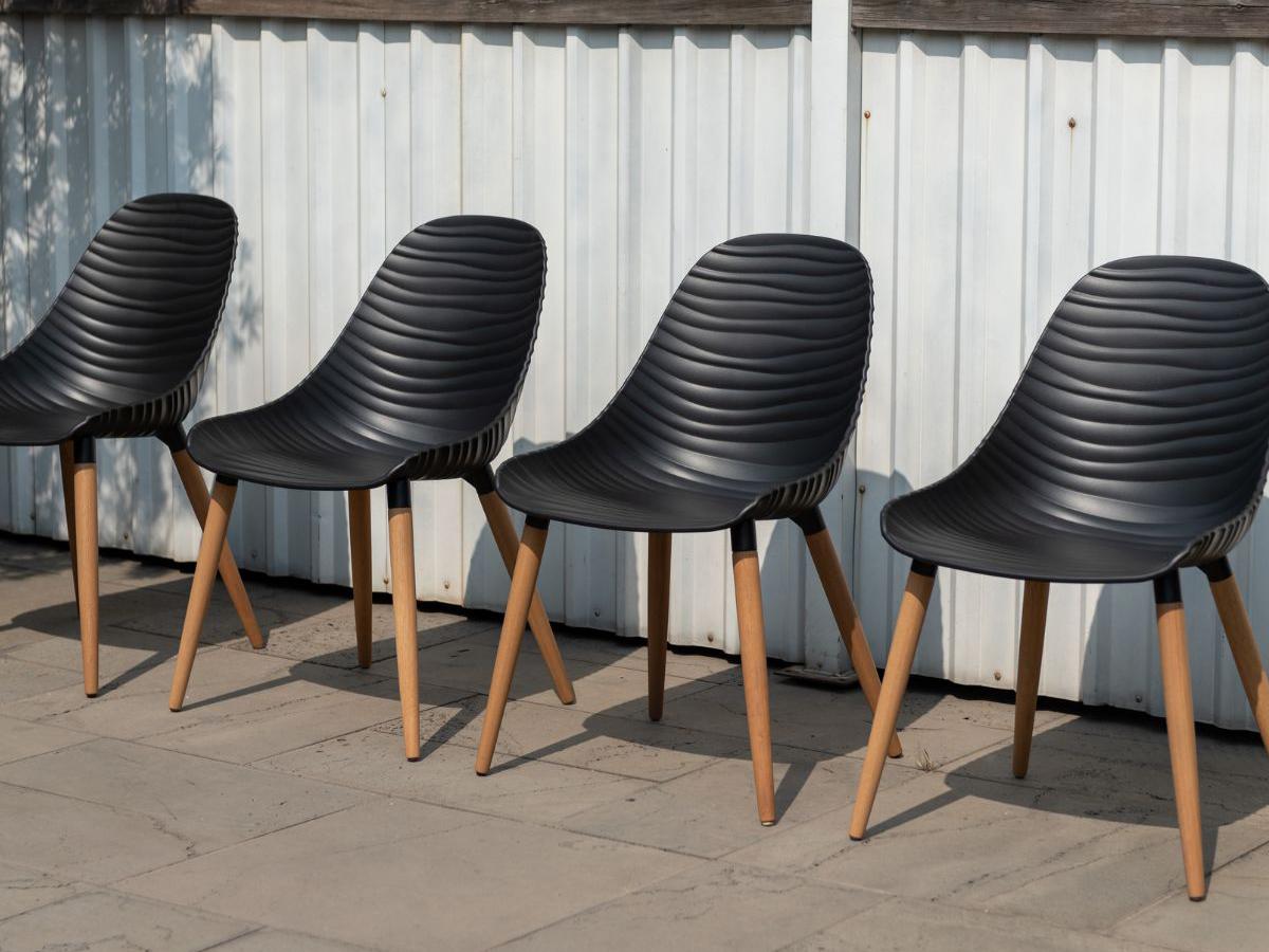 International Home Miami Amazonia Teak Outdoor Dining Set