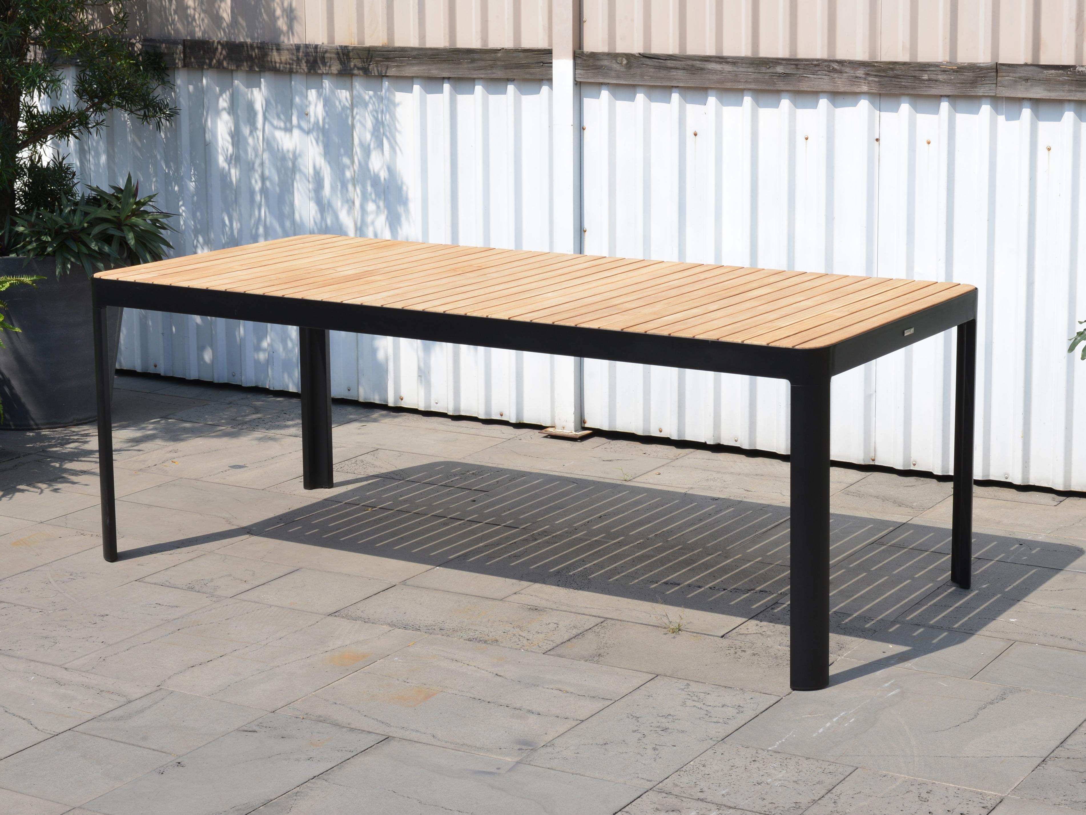 International Home Miami Amazonia Teak Outdoor Dining Set