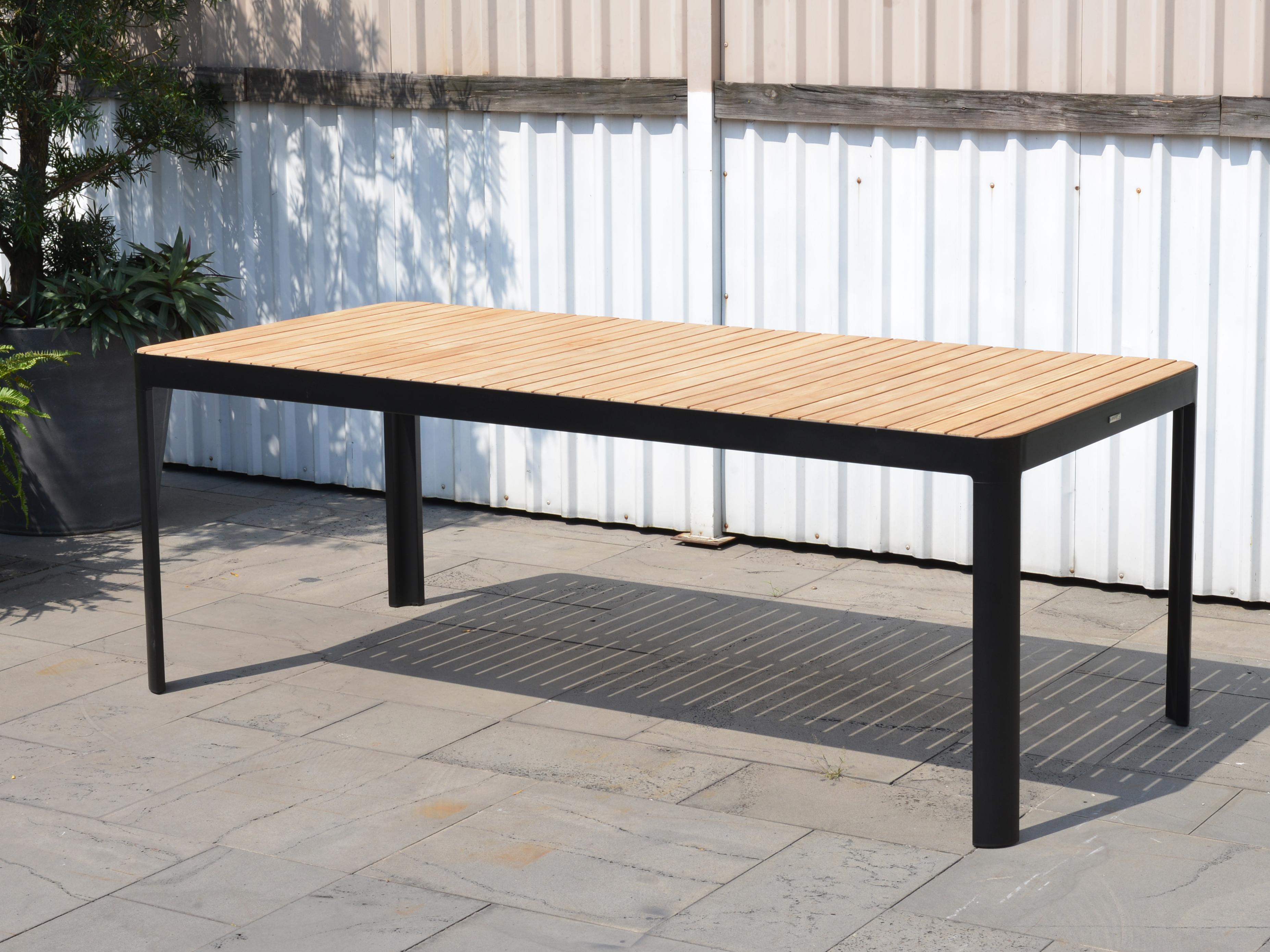 International Home Miami Amazonia Teak Outdoor Patio Dining Set