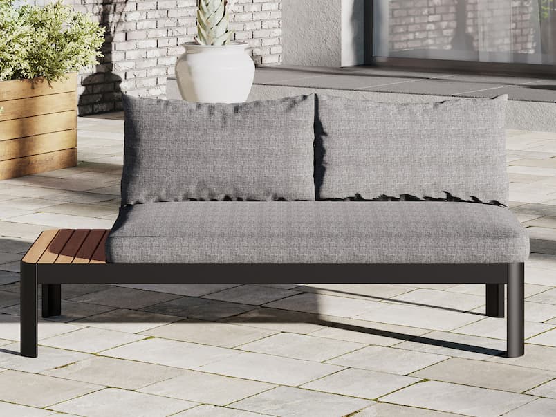 International Home Miami Amazonia Teak Patio Lounge Set