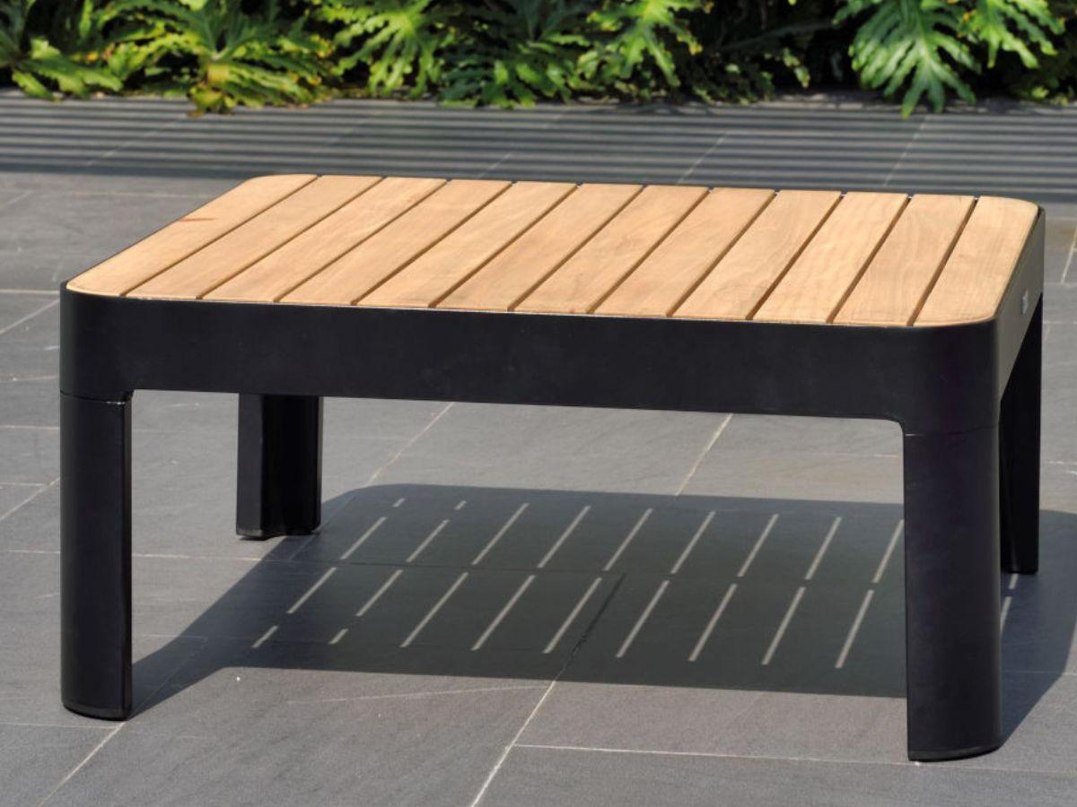 International Home Miami Amazonia Teak Outdoor Patio Coffee Table