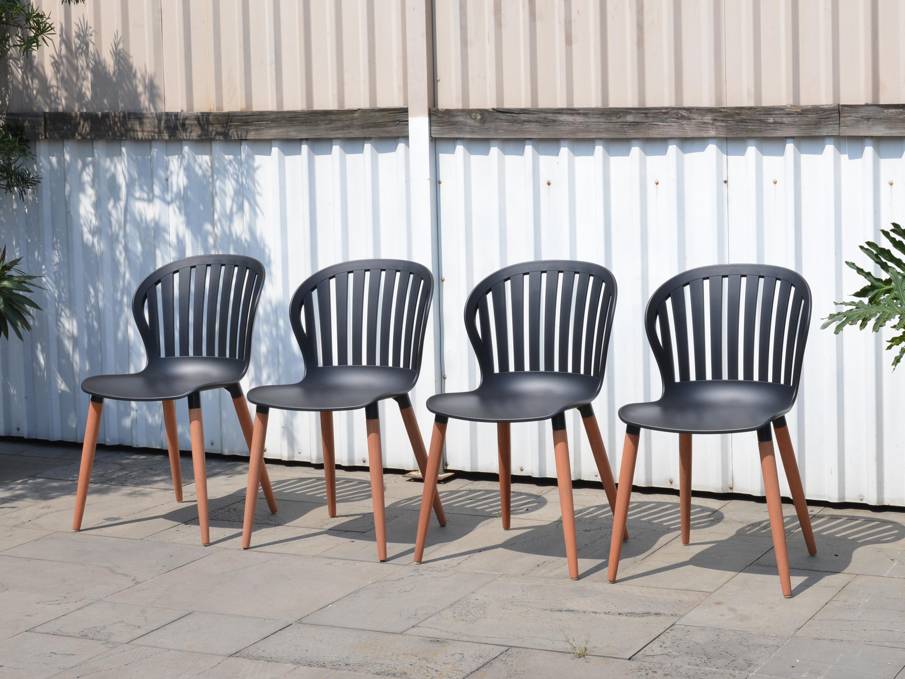 International Home Miami Amazonia Teak Patio Dining Set