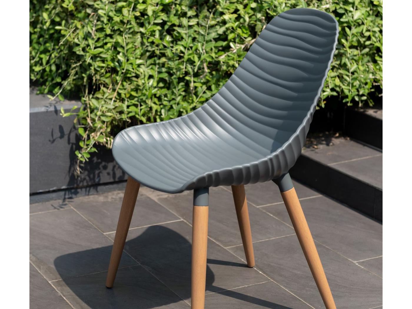 International Home Miami Amazonia Teak Outdoor Patio Dining Set