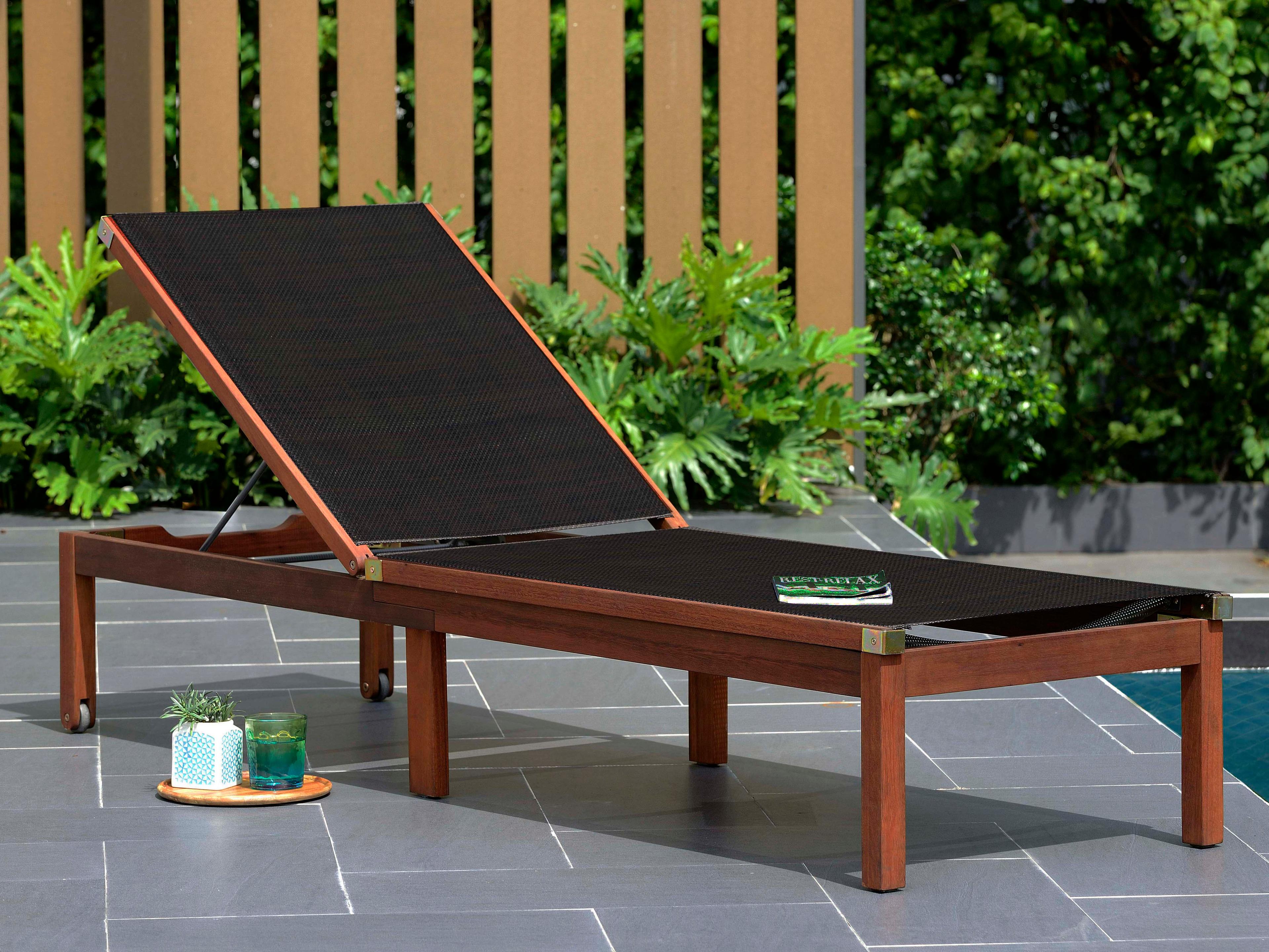 International Home Miami Amazonia Zuiderdam Lounger Black