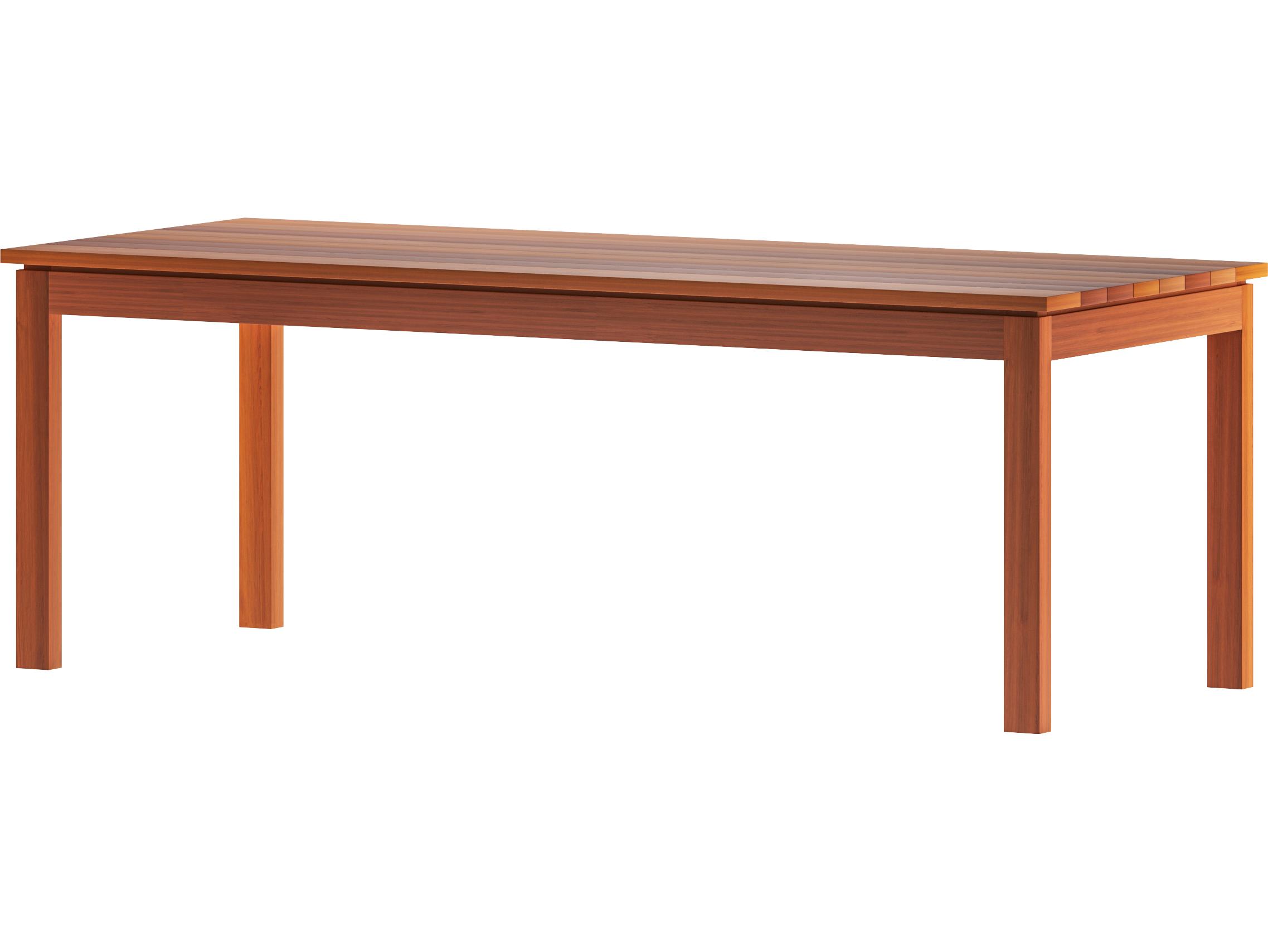 International Home Miami Amazonia Villeneuve Eucalyptus 7 Piece Outdoor Rectangular dining set with Grey chairs