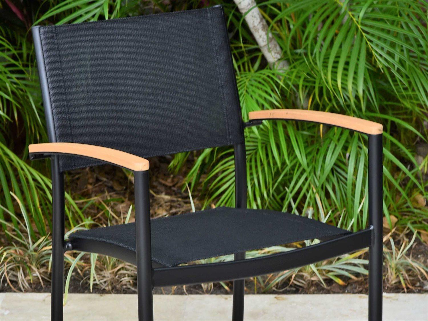 International Home Miami Amazonia Fontana 4 Piece Sling Patio Bar Stool Set