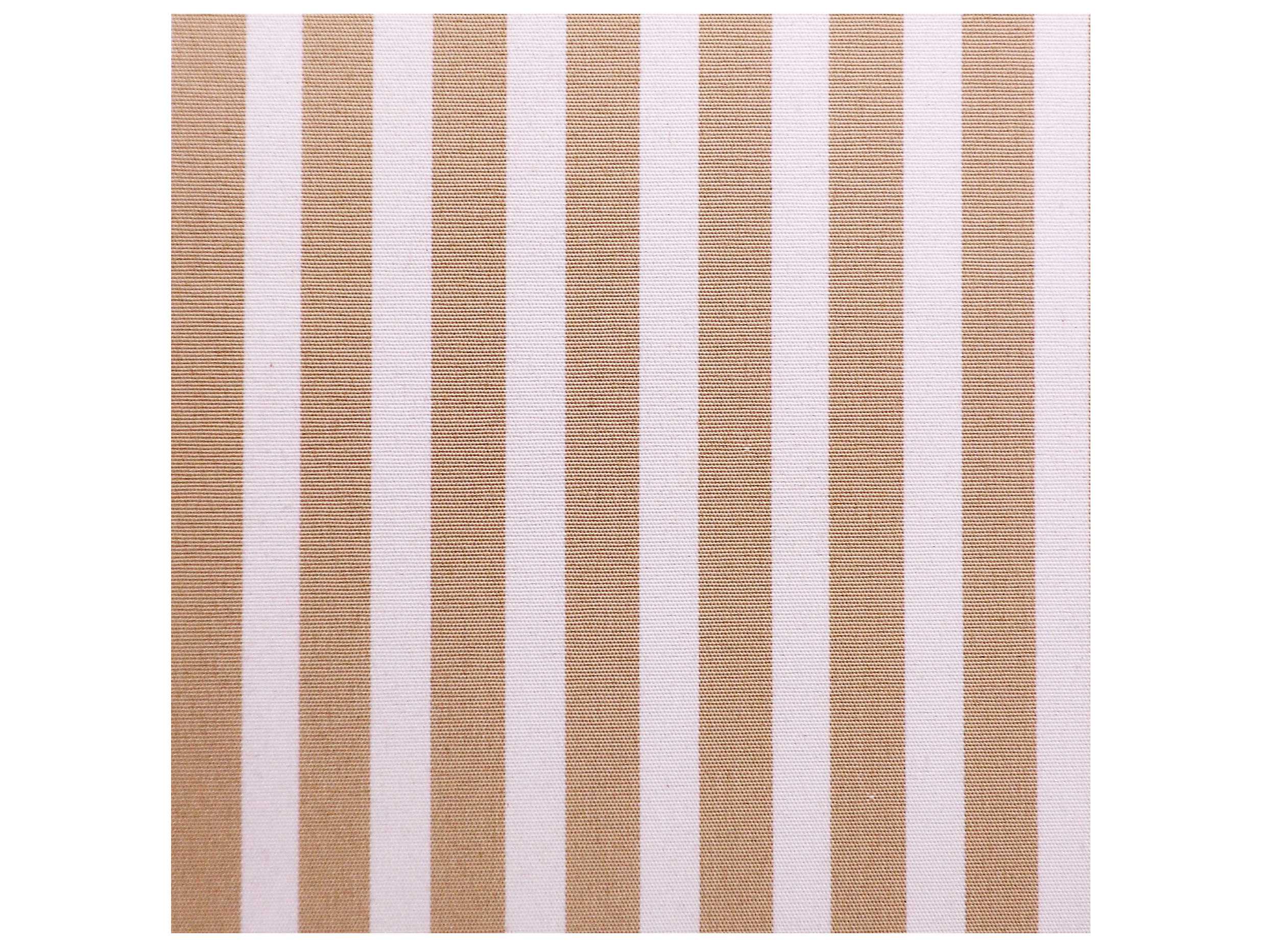 International Home Miami Amazonia Eucalyptus Nelson 7 Piece Eucalyptus Rectangular Outdoor Patio Dining Set with Striped Beige and Off-White Cushion