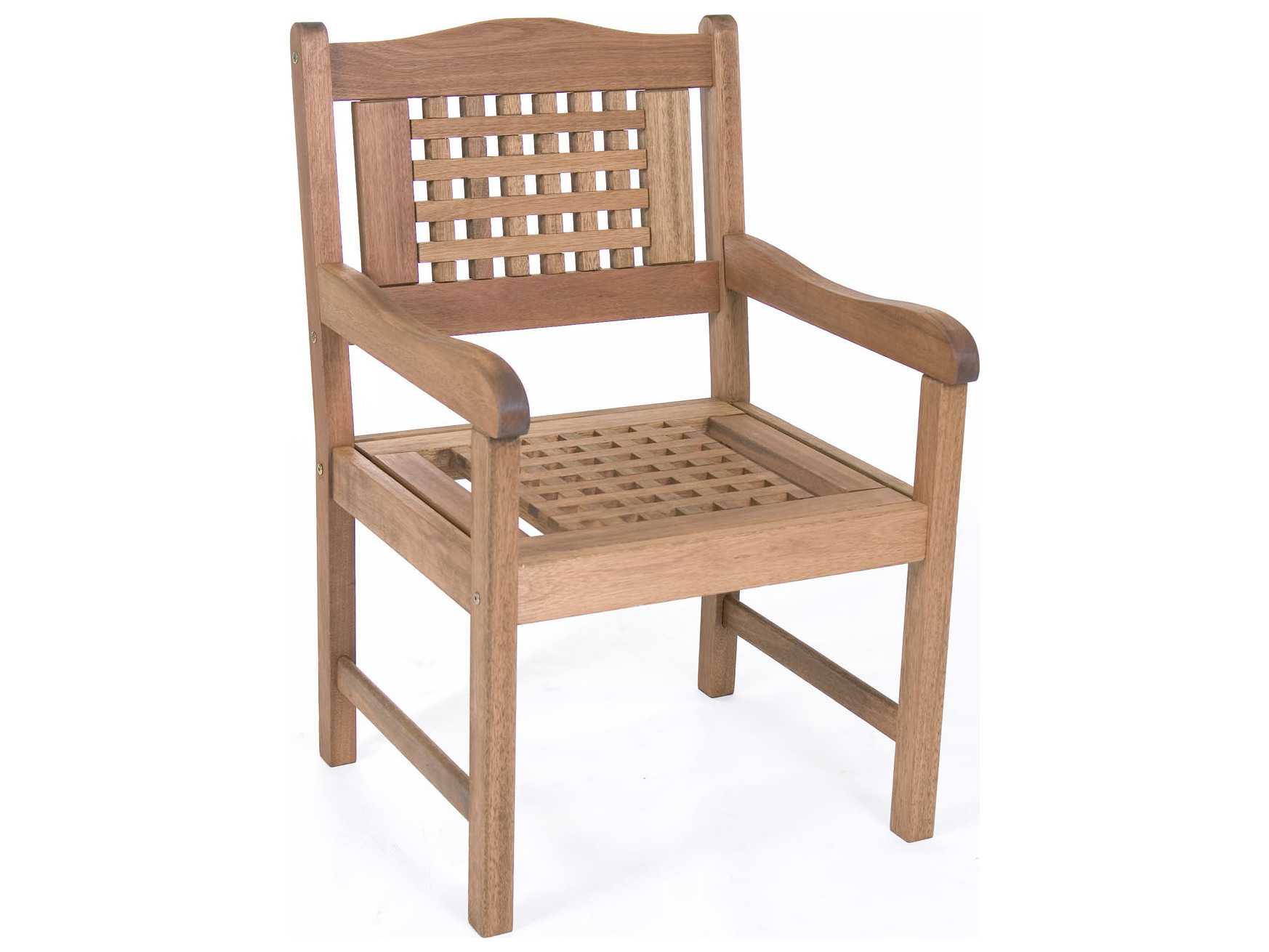 International Home Miami Amazonia Eucalyptus Rectangular Nine Piece Harrison Patio Dining Set