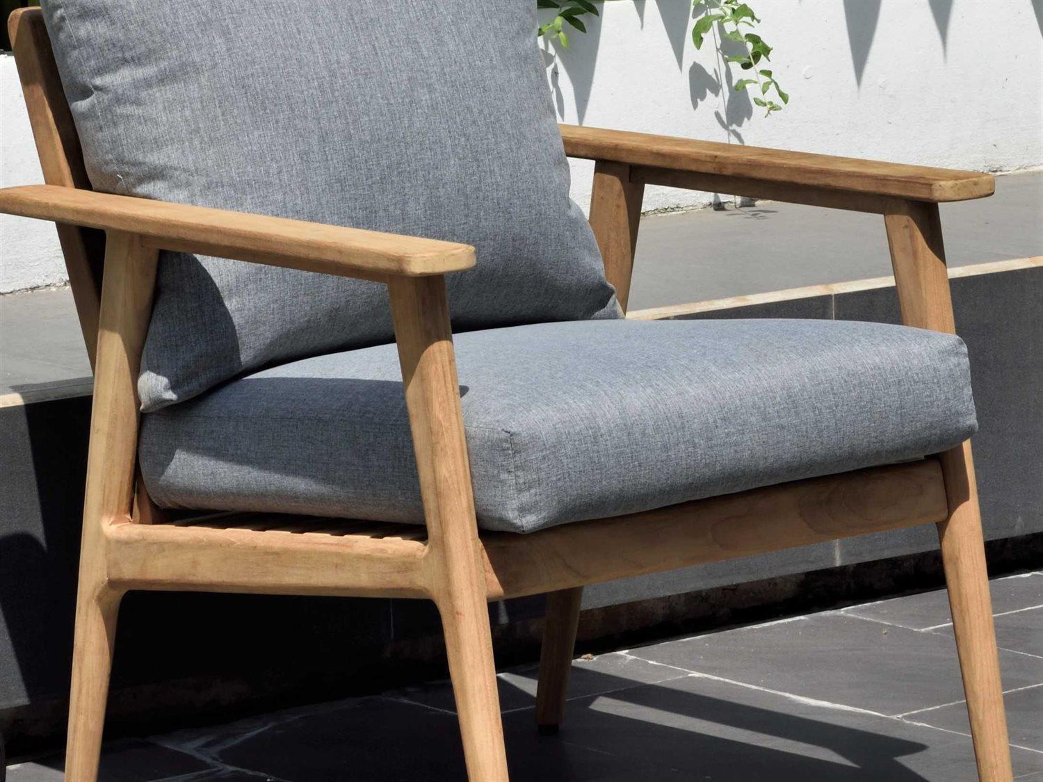 International Home Miami Amazonia Samantha Olefin Cushion Outdoor Dining Chair