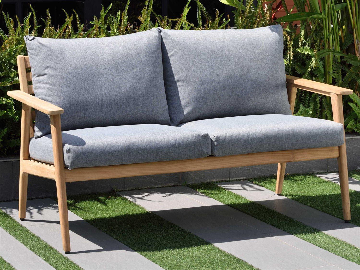 International Home Miami Amazonia Samantha Olefin Cushion Outdoor Loveseat