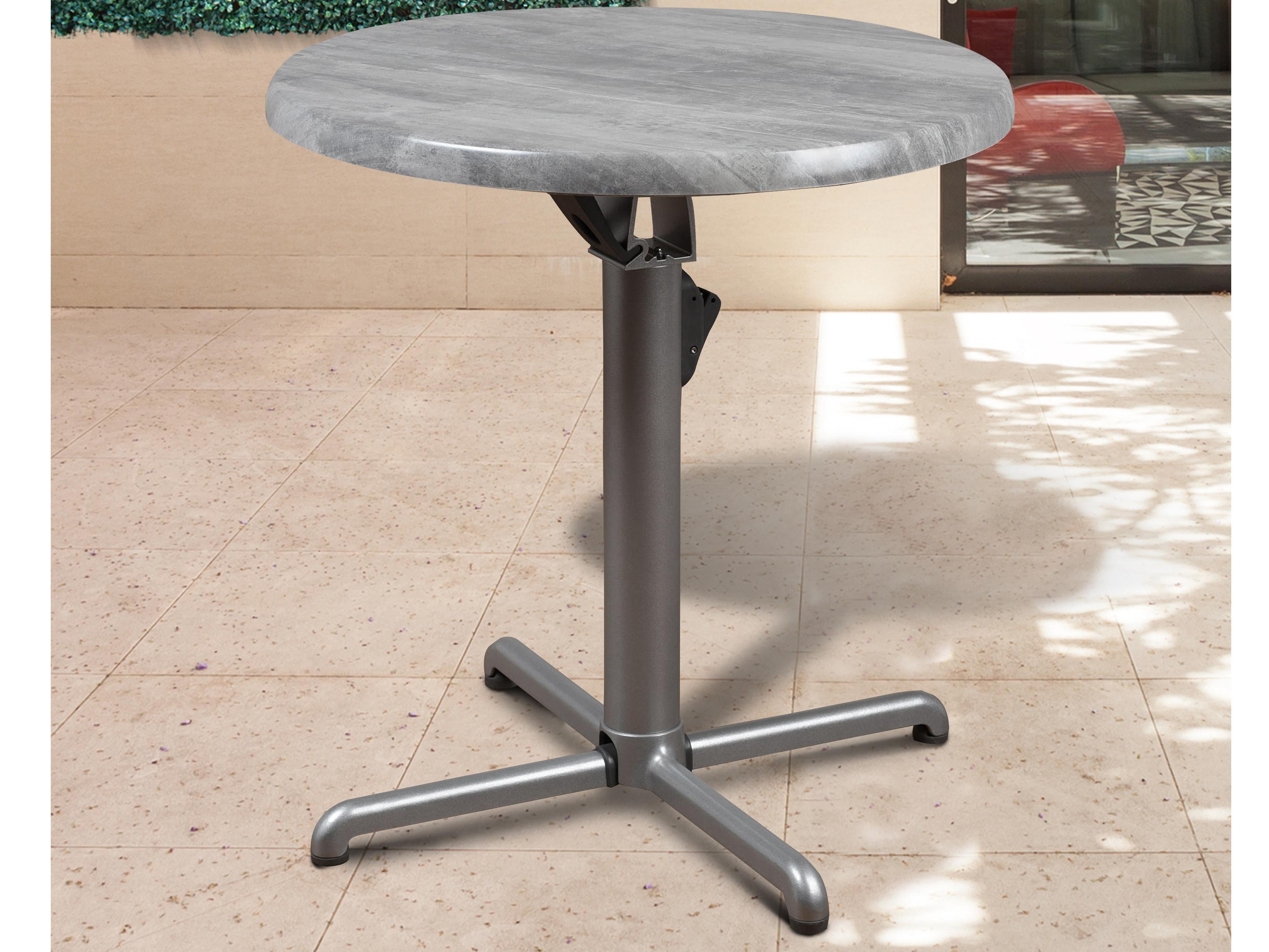 International Home Miami Atlantic Veendam Aluminum Outdoor Patio Dining Table