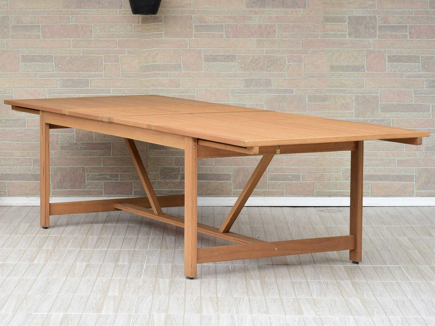 International Home Miami Amazonia 13 Piece Rectangular Wood Patio Dining Set