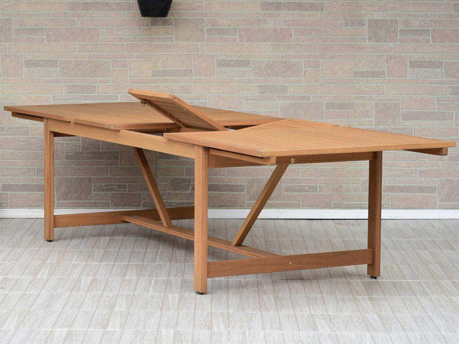 International Home Miami Amazonia 13 Piece Rectangular Wood Patio Dining Set