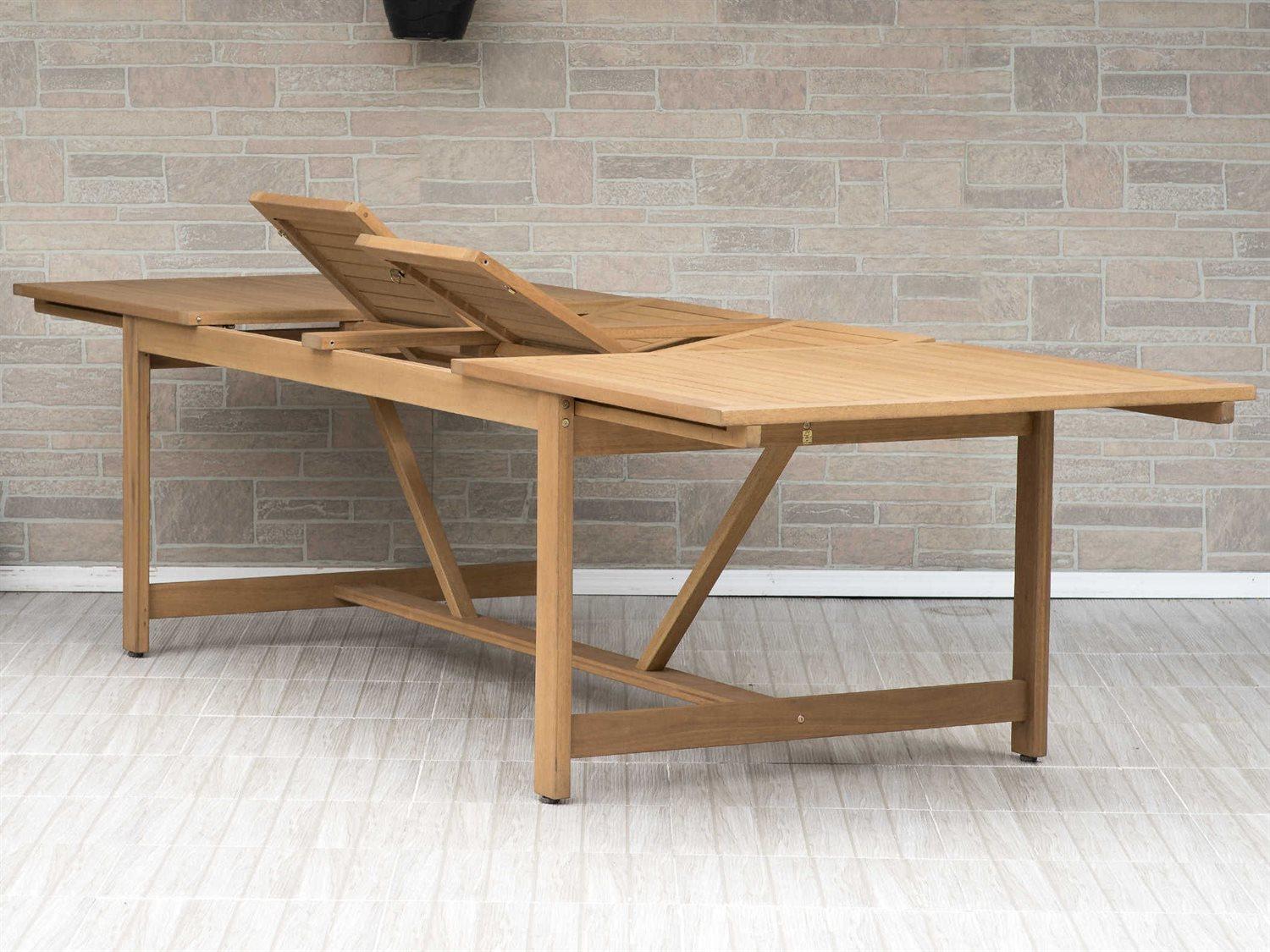 International Home Miami Amazonia 13 Piece Rectangular Wood Patio Dining Set