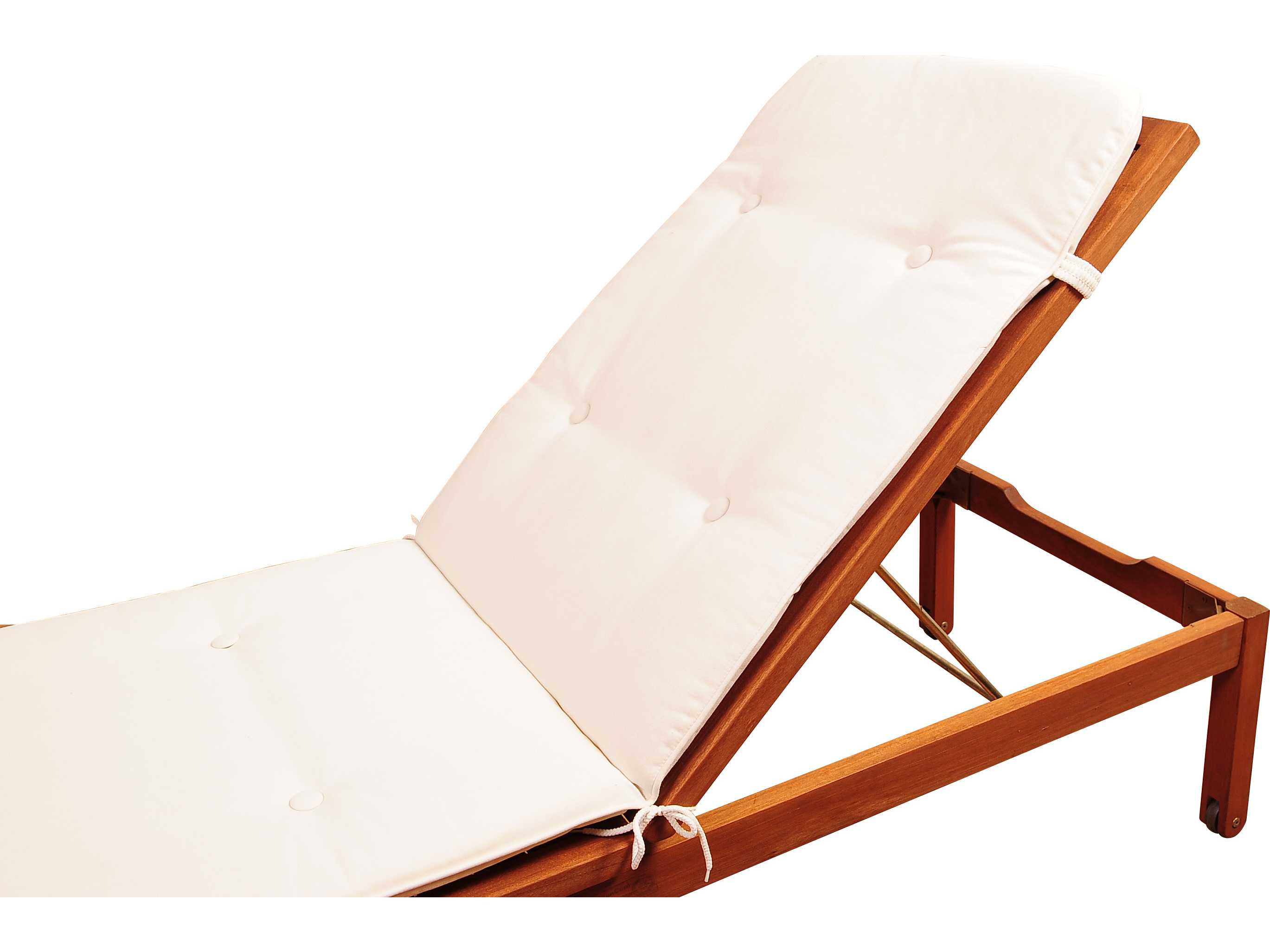 International Home Miami Amazonia Washburn 2 Piece Patio Lounge Set with White Cushions