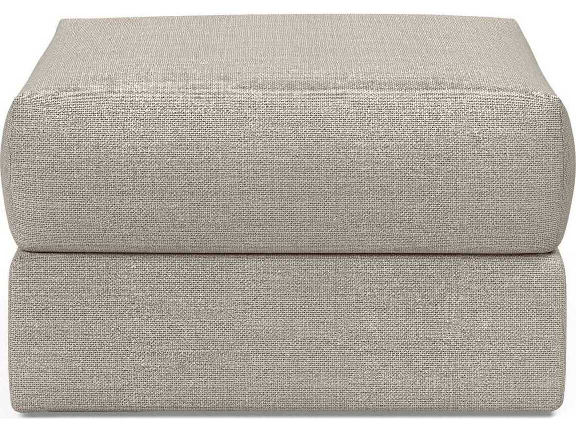 Innovation Cornila Beige Upholstered Ottoman