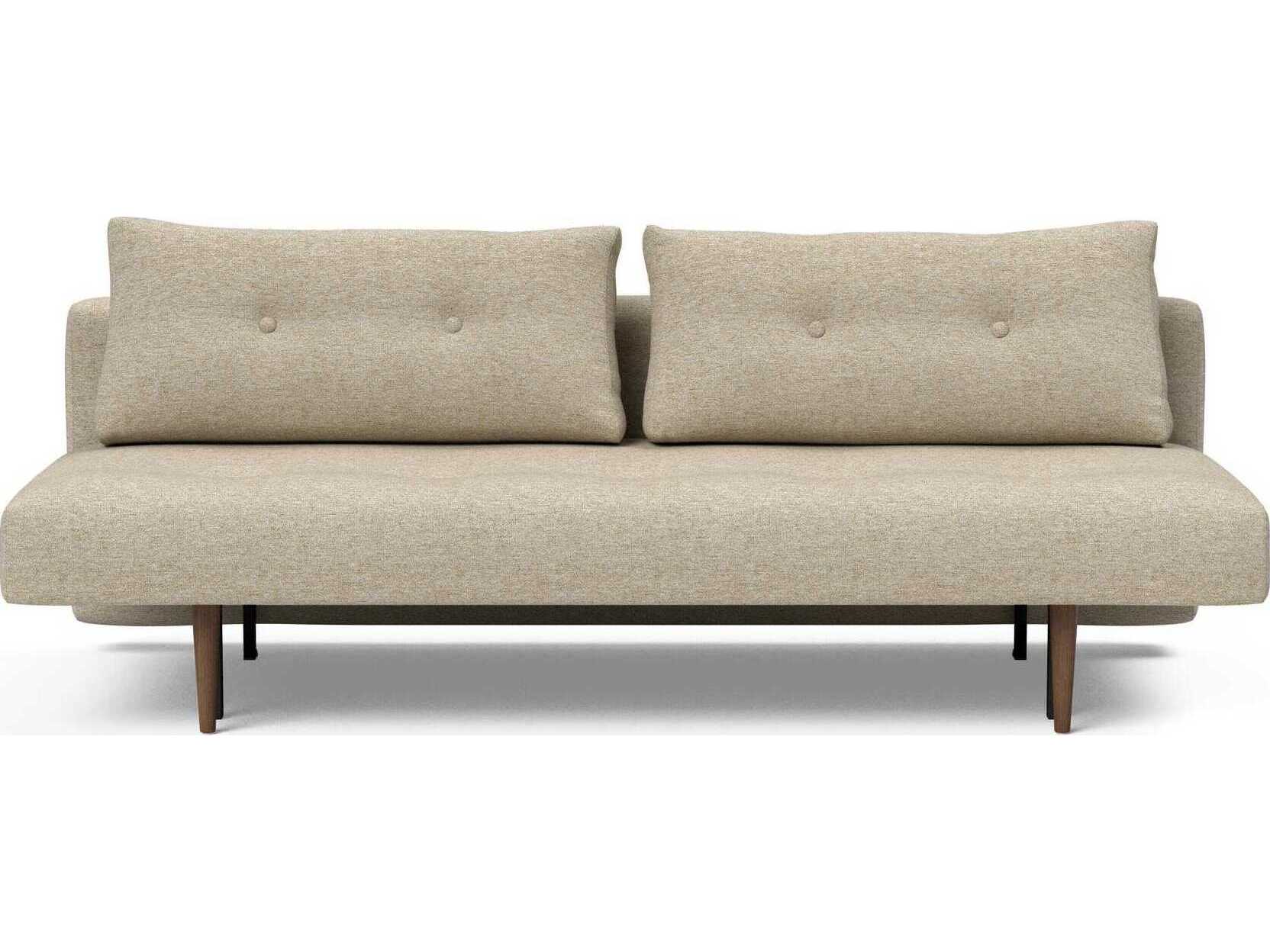 Innovation Recast Plus Halifax Antique Beige Upholstered Sofa Bed