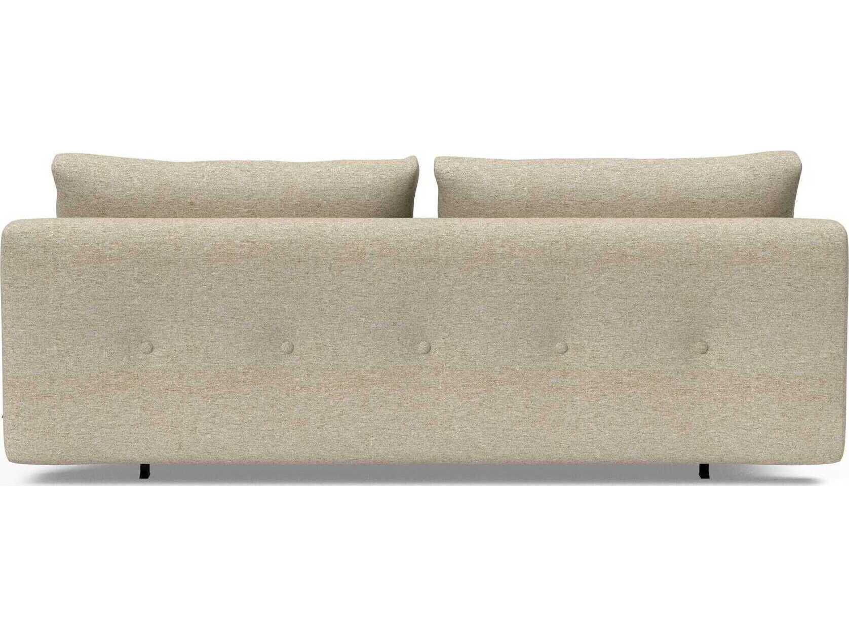 Innovation Recast Plus Halifax Antique Beige Upholstered Sofa Bed