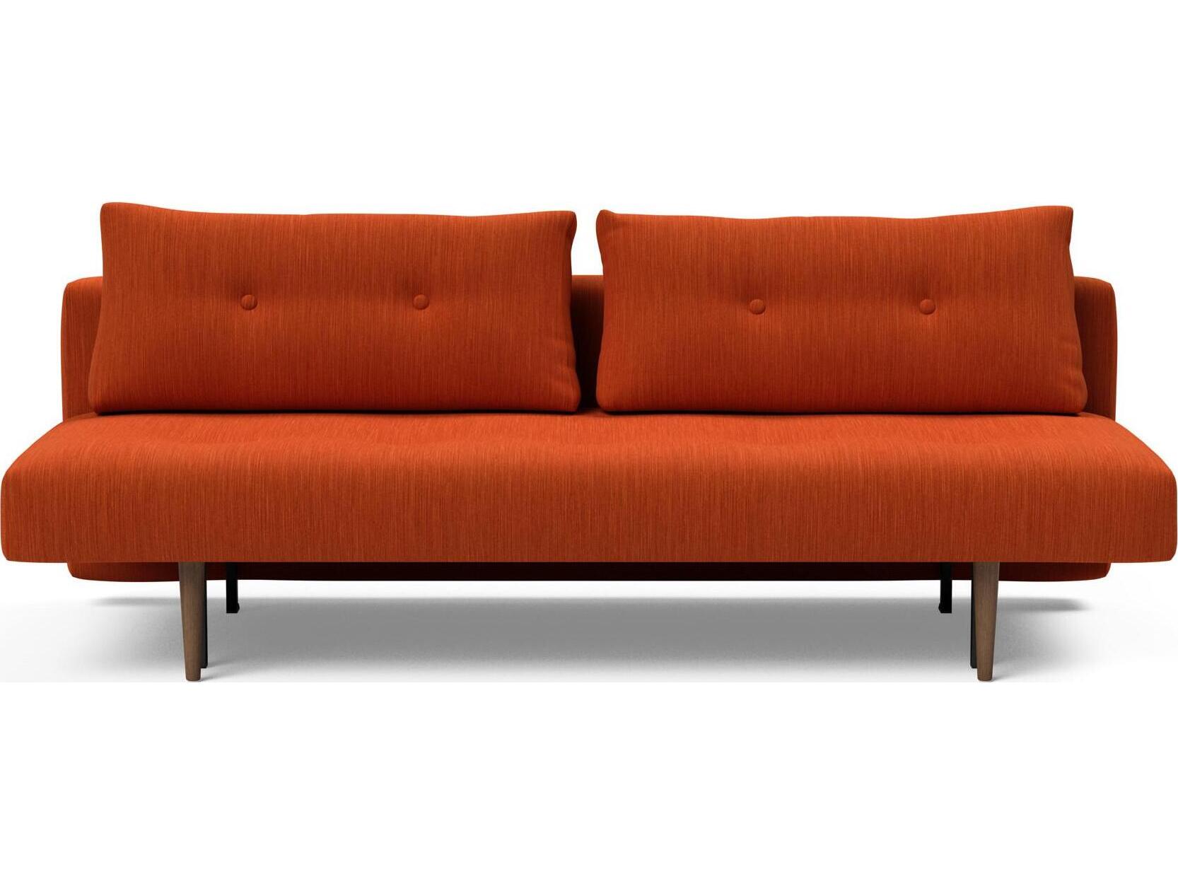 Innovation Recast Plus Brown Upholstered Sofa Bed