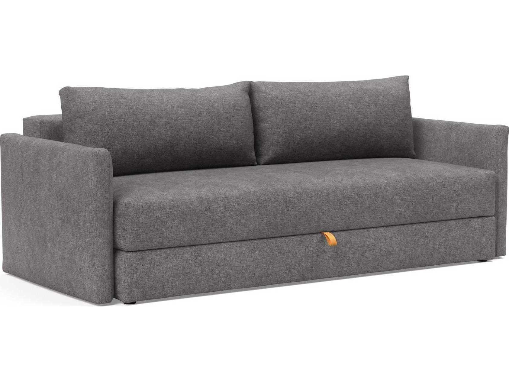 Innovation Tripi Avella Warm Grey Upholstered Sofa Bed