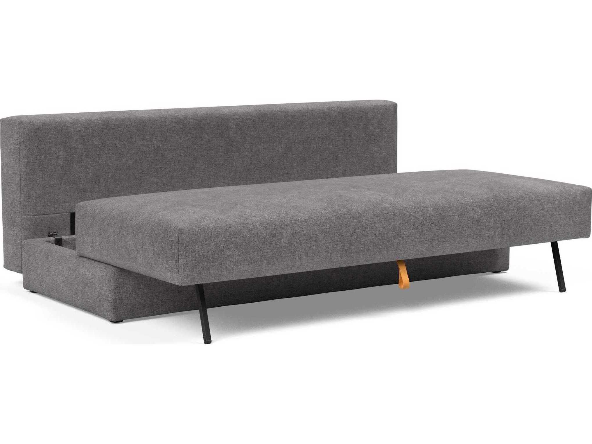 Innovation Osvald Avella Warm Grey Upholstered Sofa Bed