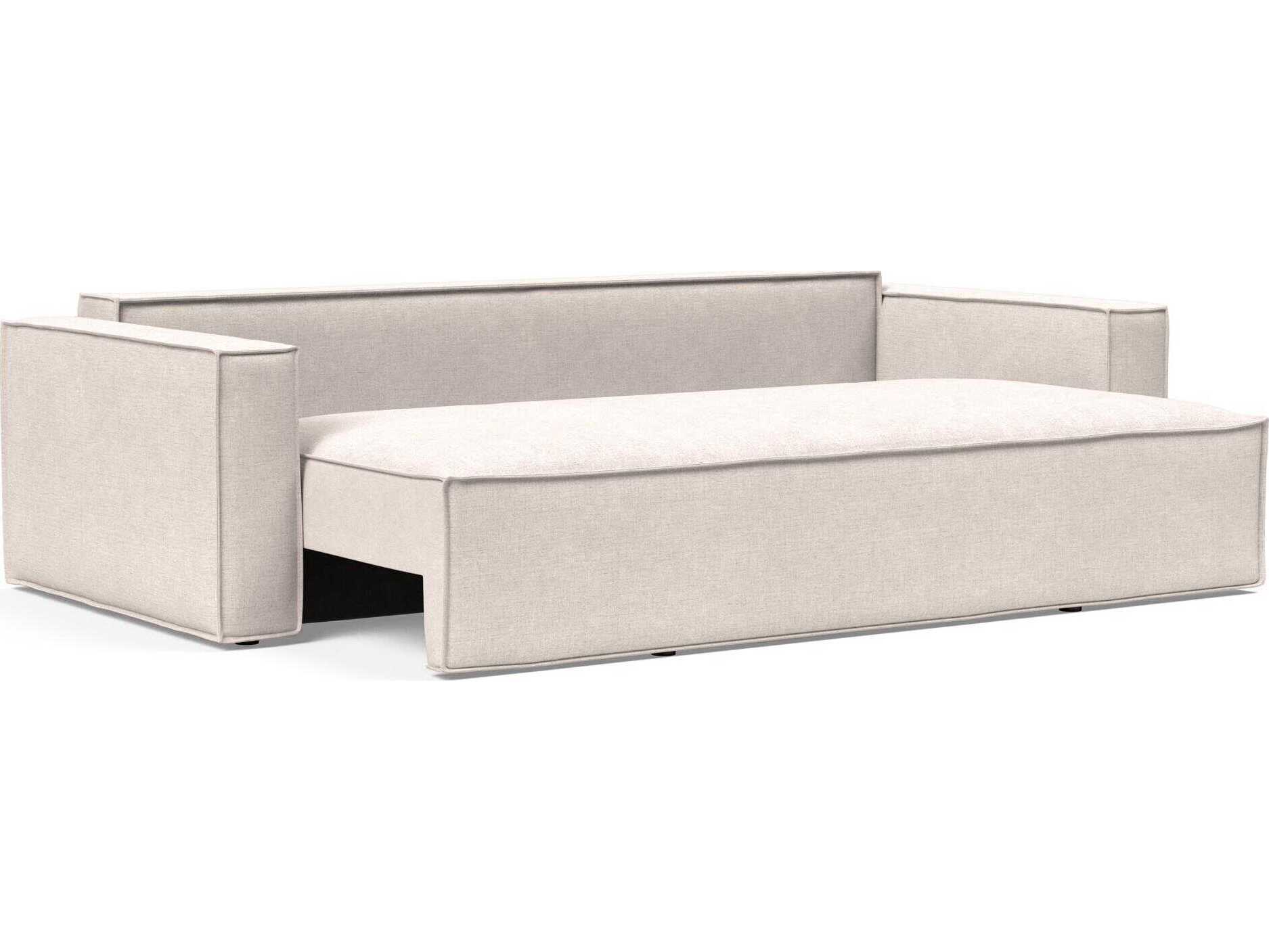 Innovation Newilla Adario Basmati Beige Upholstered Sofa Bed