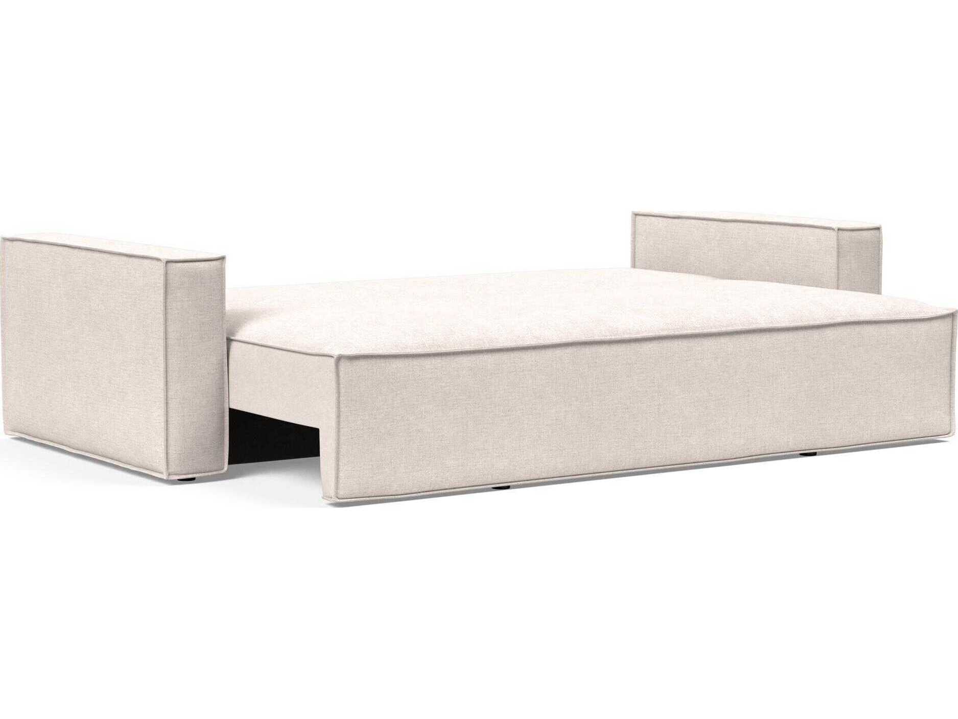 Innovation Newilla Adario Basmati Beige Upholstered Sofa Bed