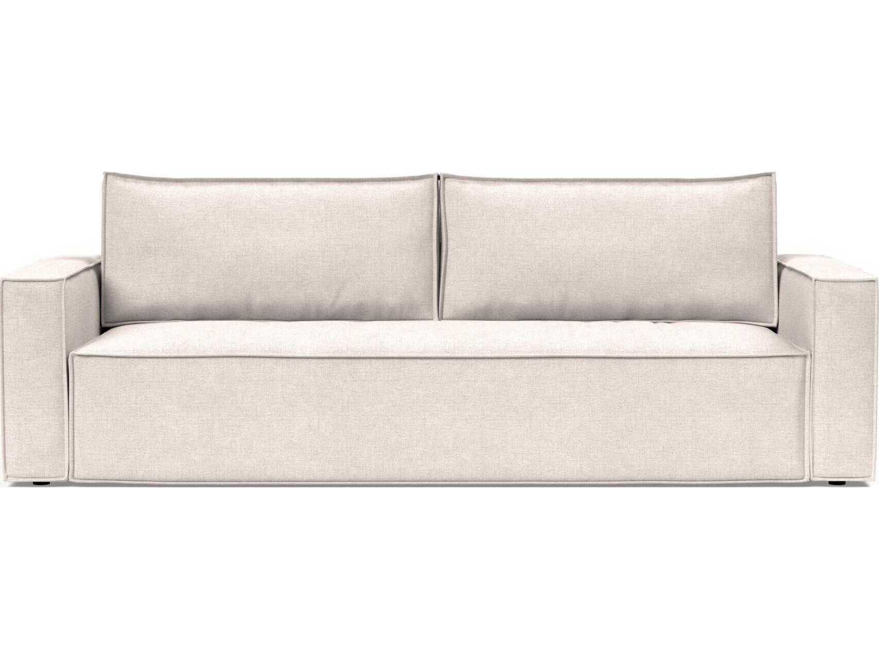 Innovation Newilla Adario Basmati Beige Upholstered Sofa Bed