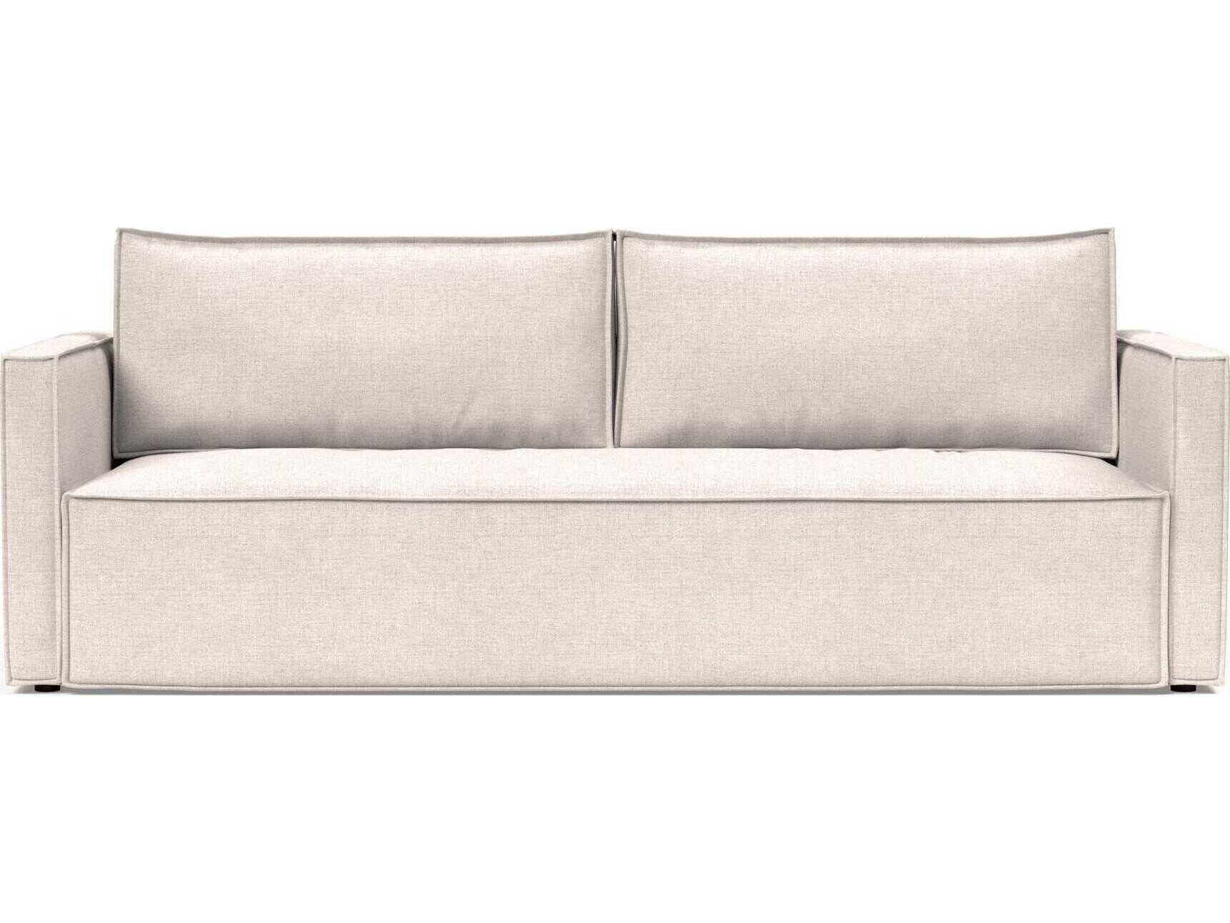 Innovation Newilla Adario Basmati Beige Upholstered Sofa Bed