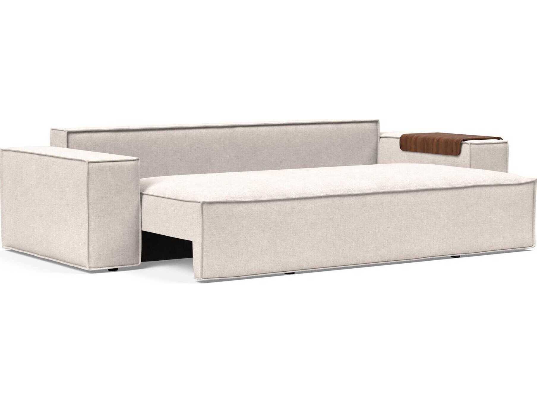 Innovation Newilla Adario Basmati Beige Upholstered Sofa Bed