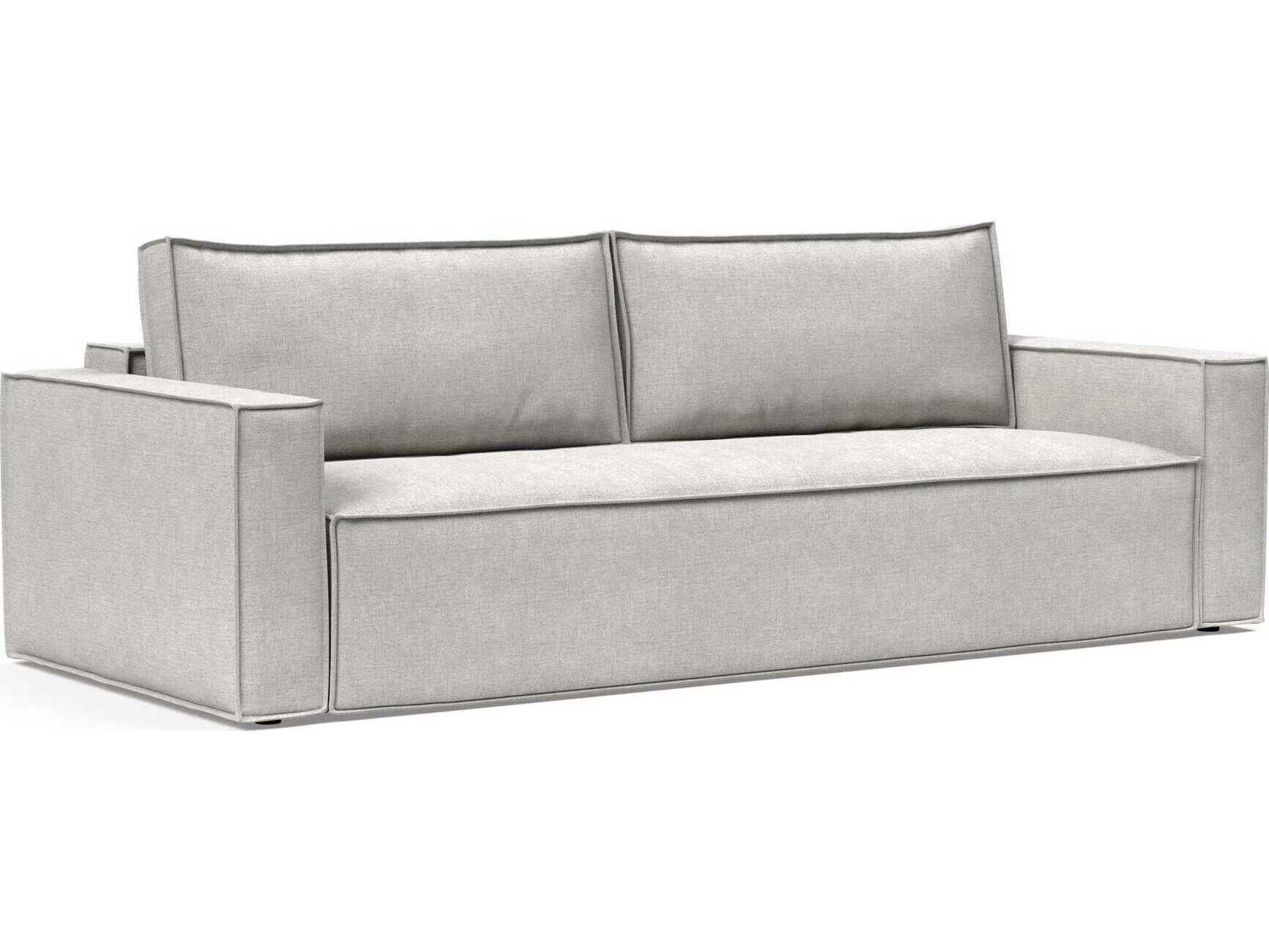 Innovation Newilla Adario Fog Gray Upholstered Sofa Bed