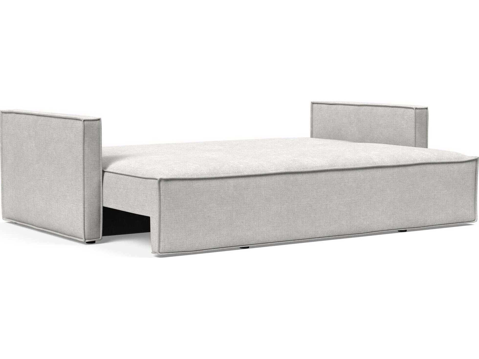 Innovation Newilla Adario Fog Gray Upholstered Sofa Bed