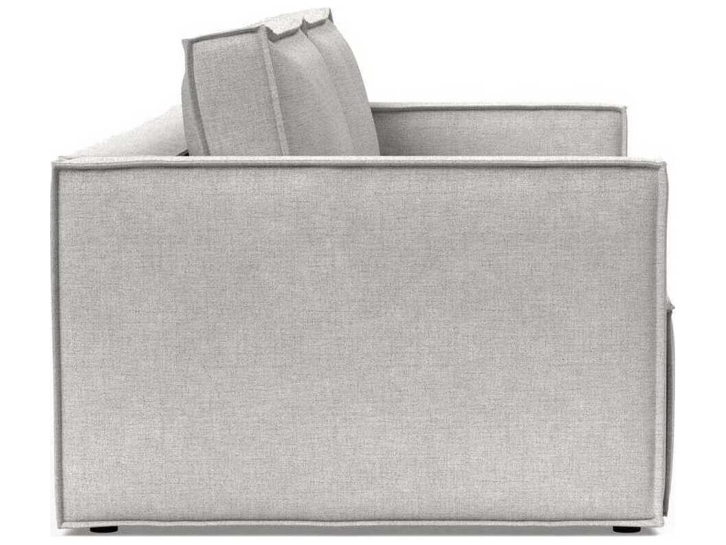 Innovation Newilla Adario Fog Gray Upholstered Sofa Bed