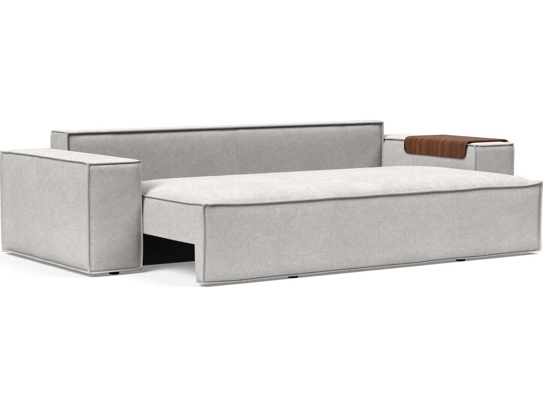 Innovation Newilla Adario Fog Gray Upholstered Sofa Bed