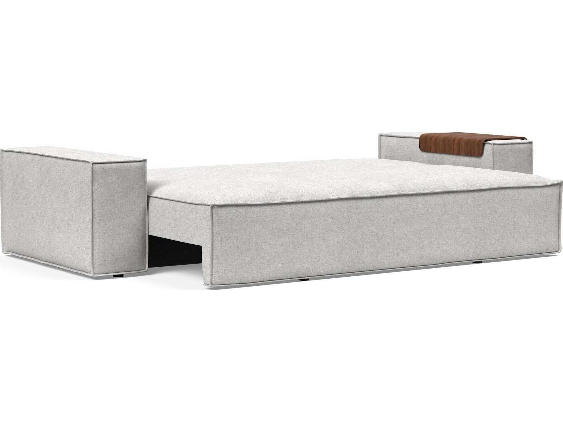 Innovation Newilla Adario Fog Gray Upholstered Sofa Bed