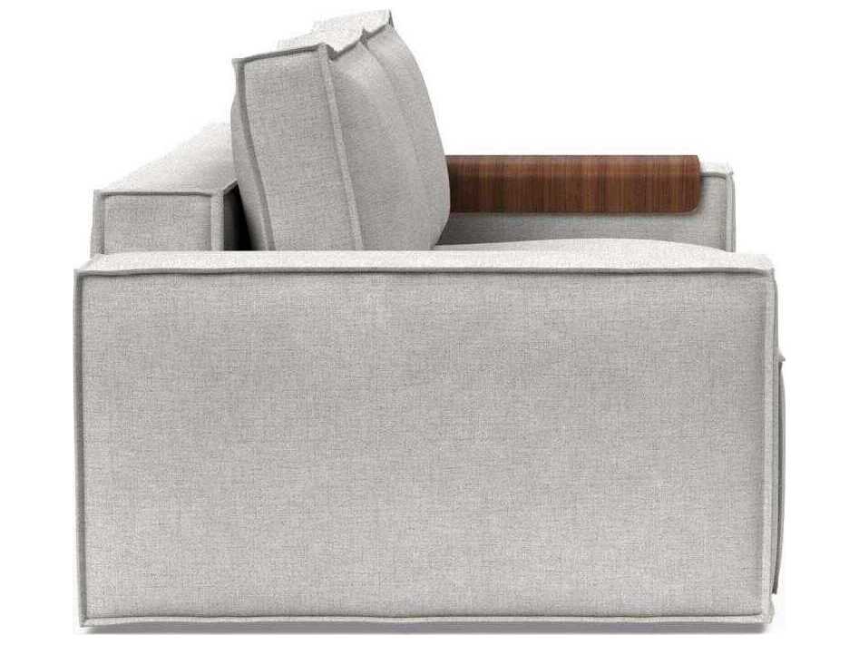 Innovation Newilla Adario Fog Gray Upholstered Sofa Bed