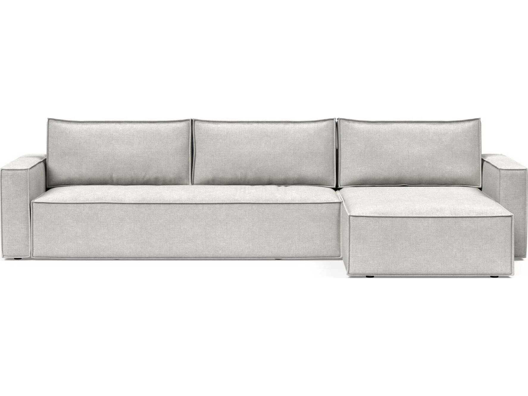 Innovation Newilla Adario Fog Beige Upholstered Sofa Bed