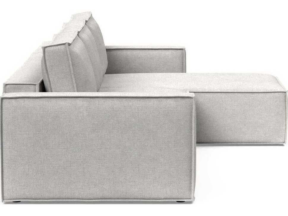 Innovation Newilla Adario Fog Beige Upholstered Sofa Bed