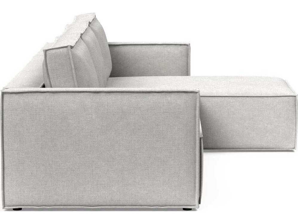 Innovation Newilla Adario Fog Gray Upholstered Sofa Bed