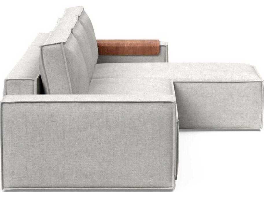 Innovation Newilla Adario Fog Gray Upholstered Sofa Bed