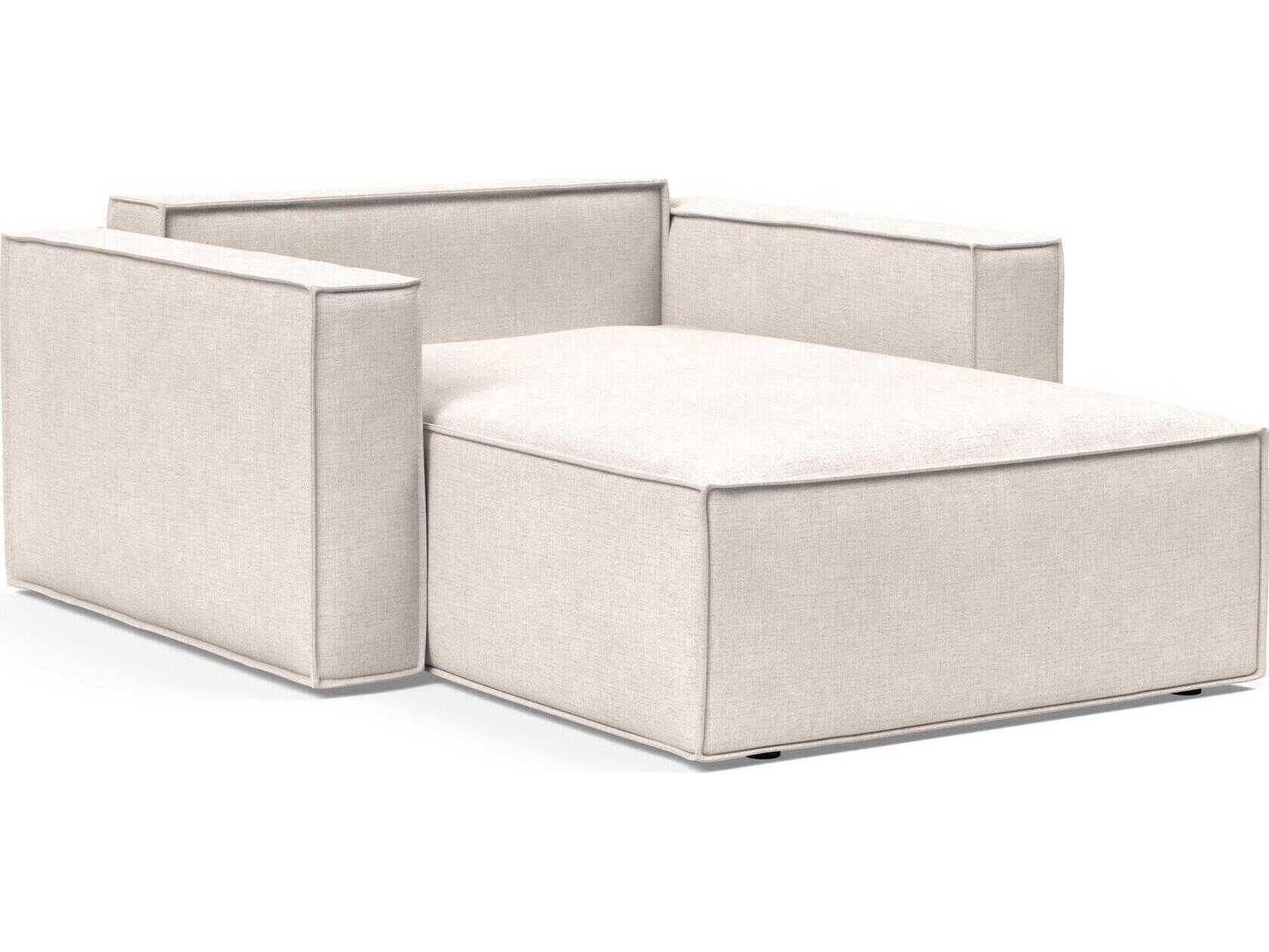 Innovation Newilla Adario Basmati Beige Upholstered Chaise