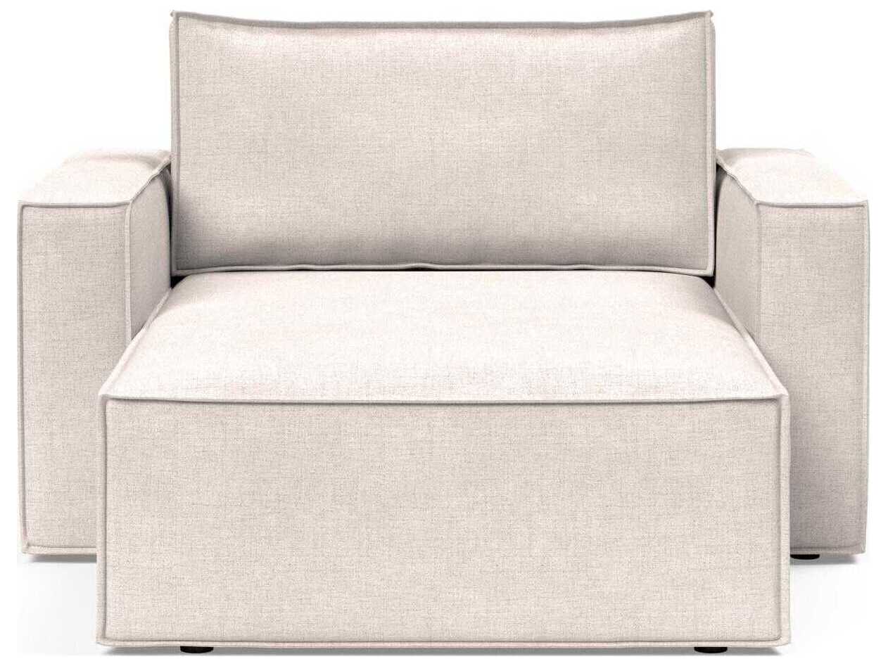 Innovation Newilla Adario Basmati Beige Upholstered Chaise