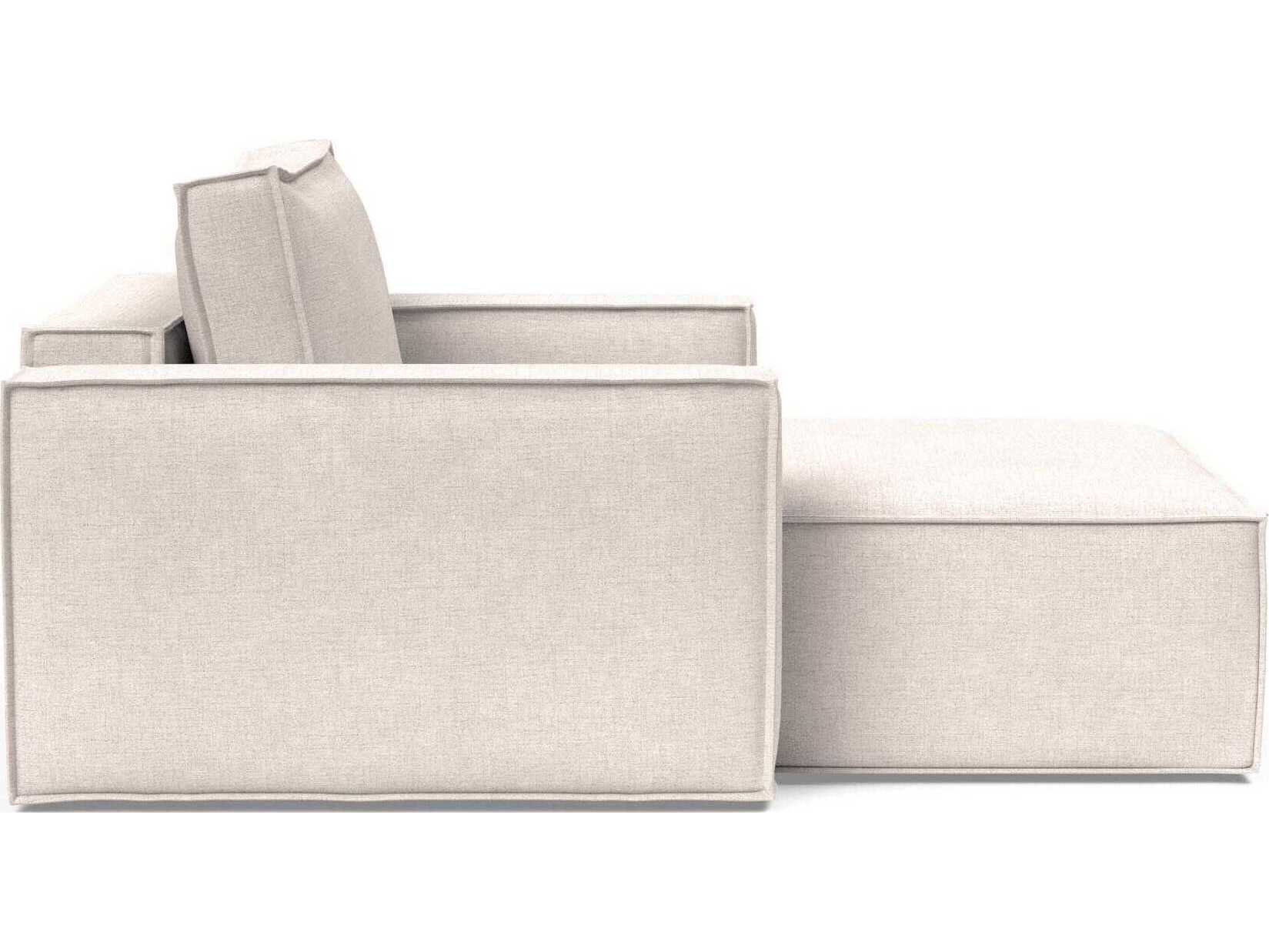 Innovation Newilla Adario Basmati Beige Upholstered Chaise