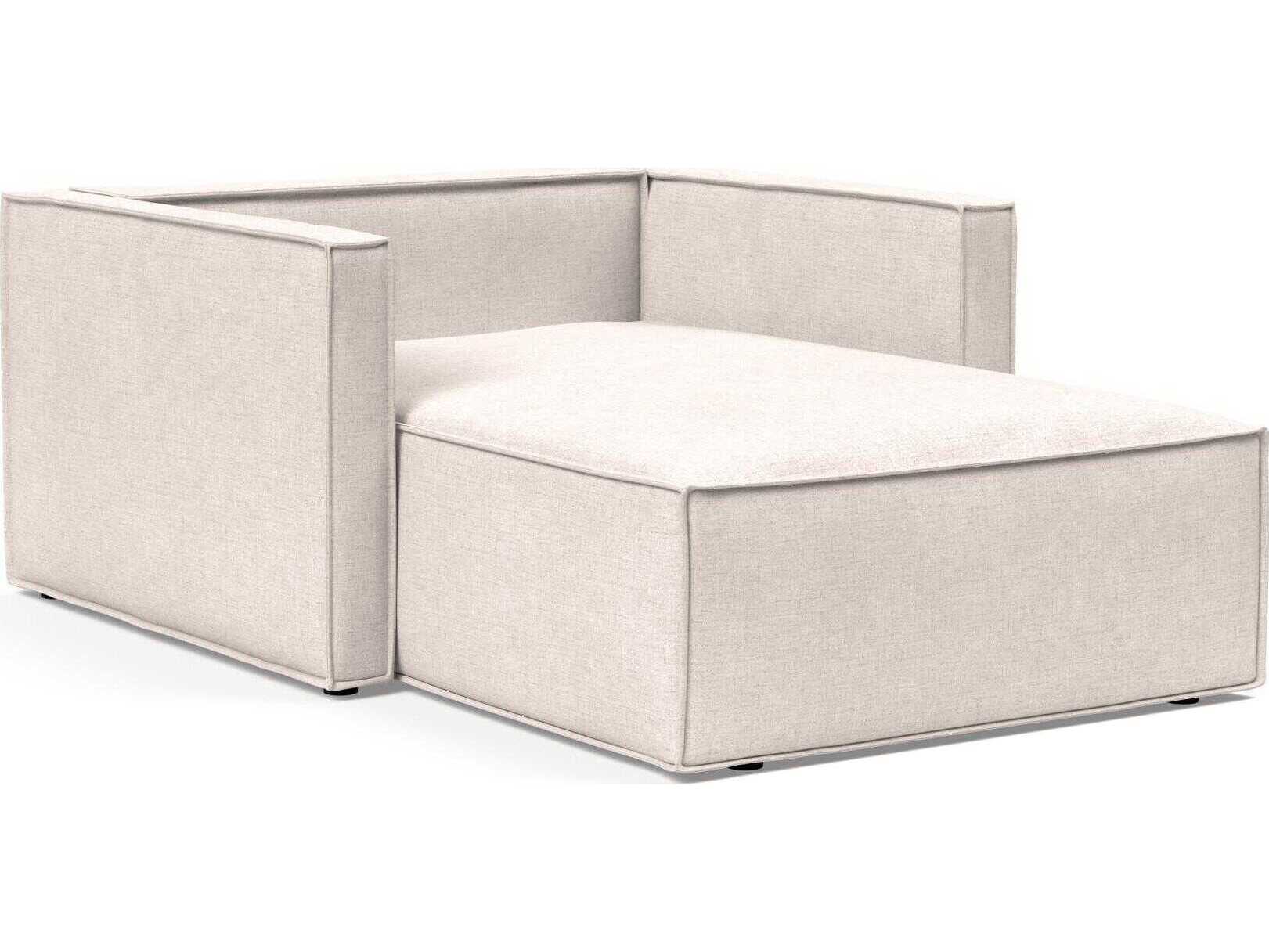 Innovation Newilla Adario Basmati Beige Upholstered Chaise