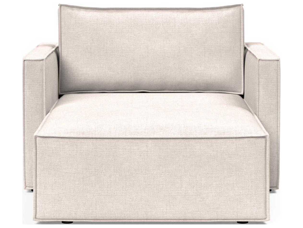 Innovation Newilla Adario Basmati Beige Upholstered Chaise