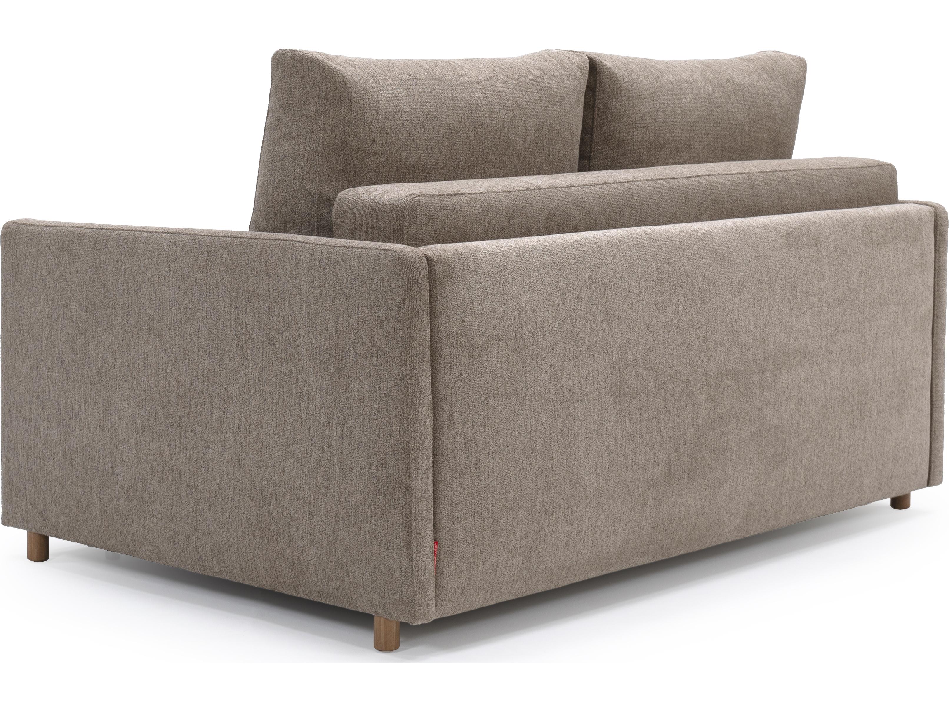 Innovation Neah Sofa Bed with Slim Arm Rests Full in Halifax Wicker