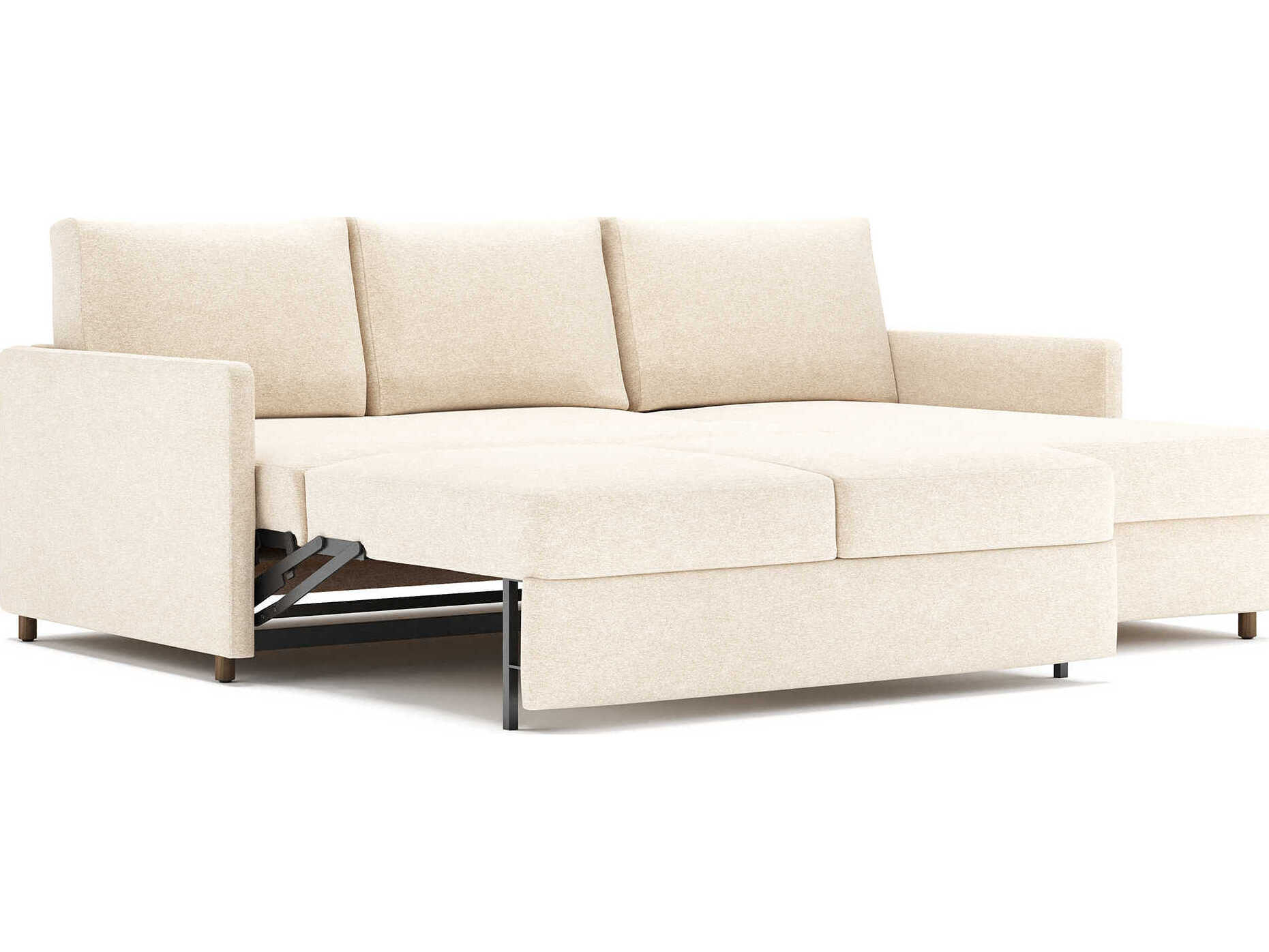 Innovation Neah Halifax Shell Beige Upholstered Sofa Bed