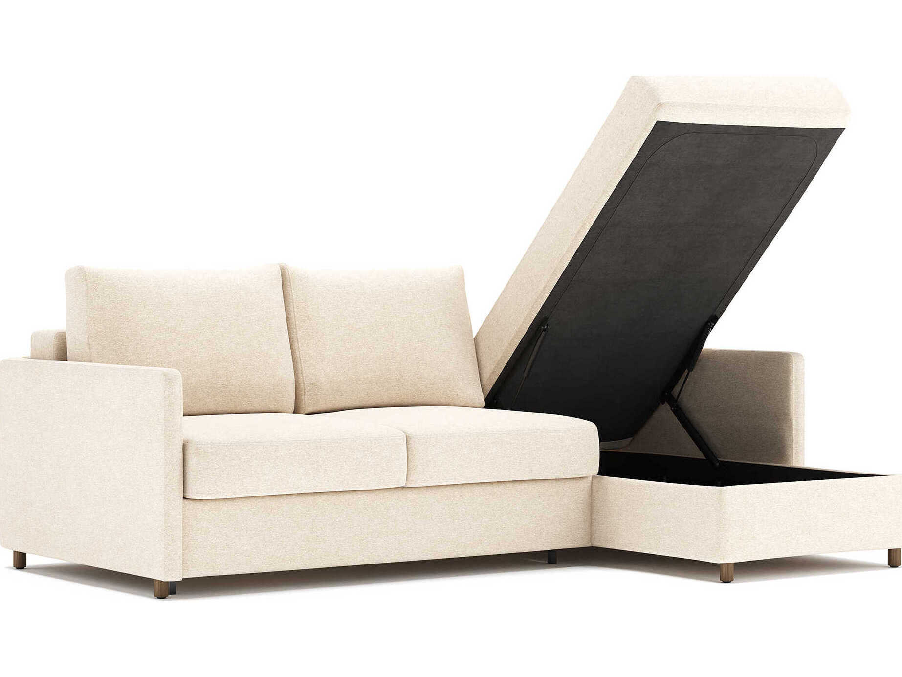 Innovation Neah Halifax Shell Beige Upholstered Sofa Bed